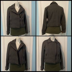 Joe Fresh Grey Fall Bomber Jacket